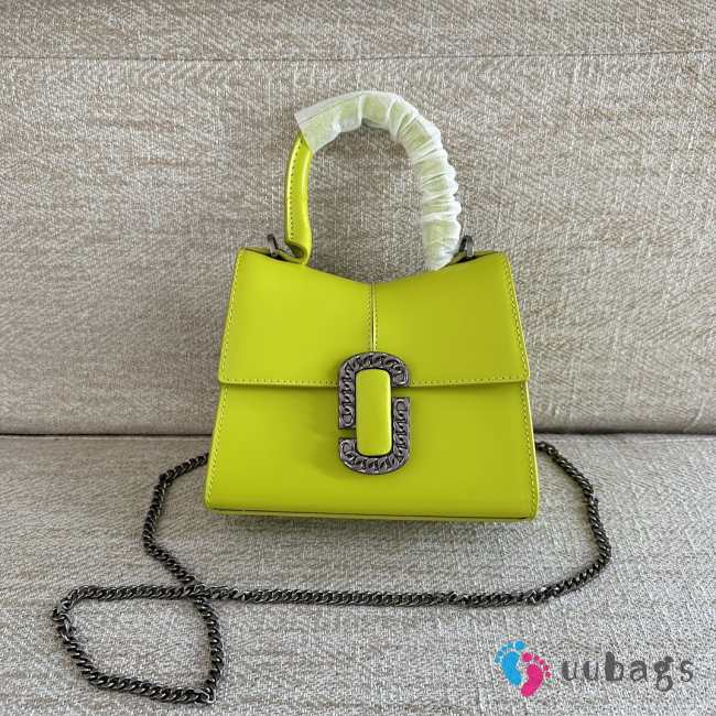 Marc Jacobs top handle bag in green 19.5x15.5x9cm - 1