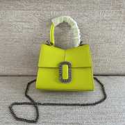 Marc Jacobs top handle bag in green 19.5x15.5x9cm - 1