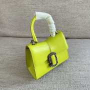 Marc Jacobs top handle bag in green 19.5x15.5x9cm - 5