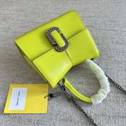 Marc Jacobs top handle bag in green 19.5x15.5x9cm - 3