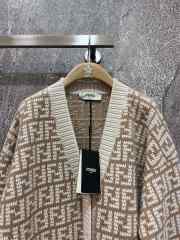 Fendi logo cardigan 2 colors  - 3