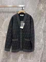 Fendi logo cardigan 2 colors  - 5