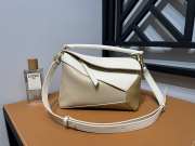 Loewe Mini Puzzle Edge Bag Beige 24x10x14cm - 3