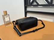 Loewe Mini Puzzle Edge Bag Black 18x8x12cm - 6