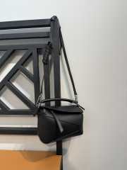 Loewe Mini Puzzle Edge Bag Black 18x8x12cm - 2