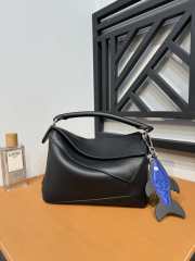 Loewe Mini Puzzle Edge Bag Black 24x10x14cm - 6