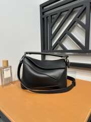 Loewe Mini Puzzle Edge Bag Black 24x10x14cm - 2