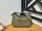 Loewe Mini Puzzle Edge Bag Army Green 24x10x14cm - 5