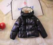 Moncler Kid Winter Down Jacket Black  - 1