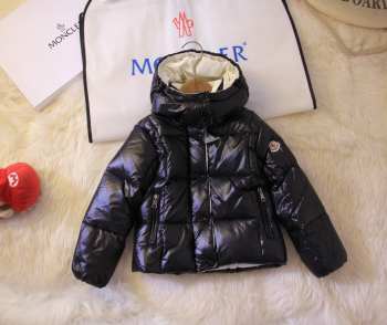 Moncler Kid Winter Down Jacket Black 