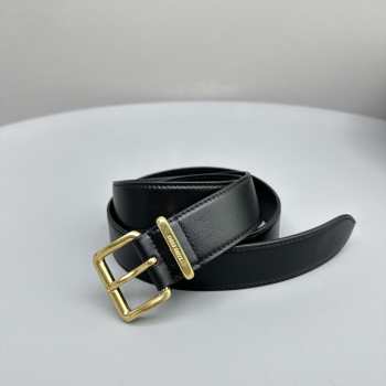 Miu Miu black belt 3cm