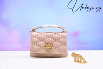 Louis Vuitton M23568 GO-14 MM Pink Bag 23x16x10cm