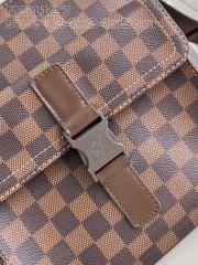 Louis Vuitton Damier Ebene Pochette Melville Crossbody Bag 24x24x5cm - 3