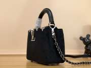 Louis Vuitton M23246 Capucines Mini Bag In Black 21x14x8cm - 5