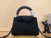 Louis Vuitton M23246 Capucines Mini Bag In Black 21x14x8cm - 3