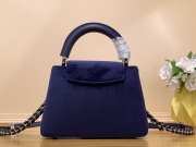 Louis Vuitton M23246 Capucines Mini Bag In Purple 21x14x8cm - 4