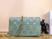 Louis Vuitton M82474 Pochette Coussin In Sauge Green 20x14x8cm - 1