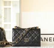 Chanel Aged Calfskin Mini Flap Bag With Chain 18cm - 4