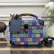 Gucci Globe-Trotter GG Beauty Case GG Canvas Colorful 25x23x12cm - 1