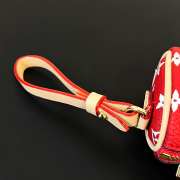 Louis Vuitton Mini Keepall In Red 10×5×6cm - 2