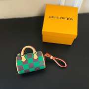 Louis Vuitton Mini Keepall In Green 10×5×6cm - 2