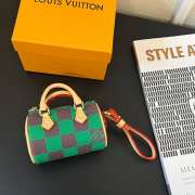 Louis Vuitton Mini Keepall In Green 10×5×6cm - 5