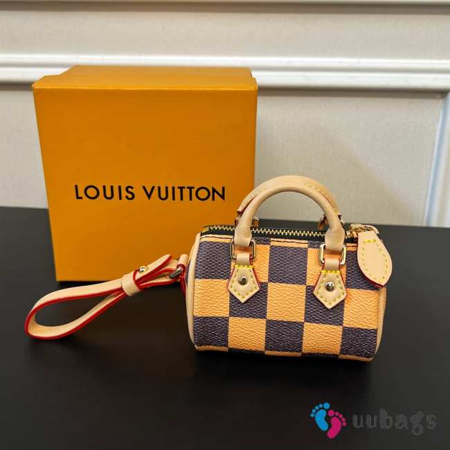 Louis Vuitton Mini Keepall In Yellow 10×5×6cm - 1