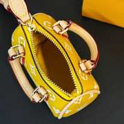 Louis Vuitton Mini Keepall In Yellow 02 10×5×6cm - 4