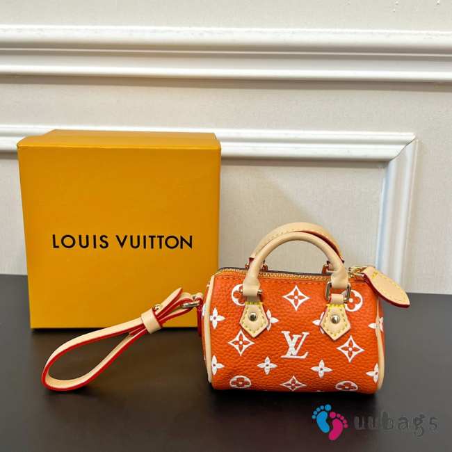 Louis Vuitton Mini Keepall In Orange 02 10×5×6cm - 1