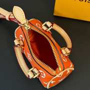 Louis Vuitton Mini Keepall In Orange 02 10×5×6cm - 4