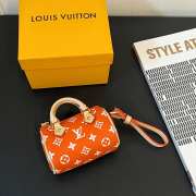 Louis Vuitton Mini Keepall In Orange 02 10×5×6cm - 3