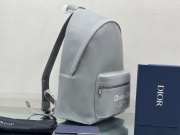 Dior Rider 1947 Backpack In Gray 30x42x15cm - 6