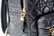 Christian Dior Dioramour Backpack In Black 21.5x31.5x13cm - 3