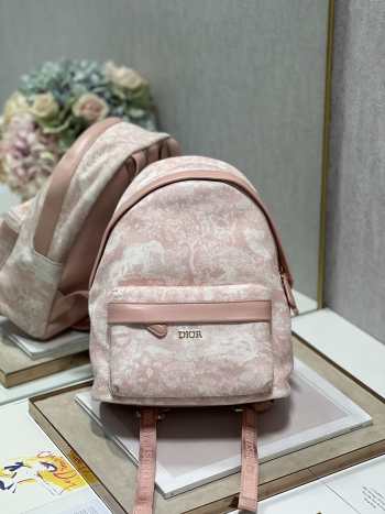 Dior pink backpack 23.5x11x32cm