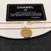 Chanel Coin Gold Necklace - 5