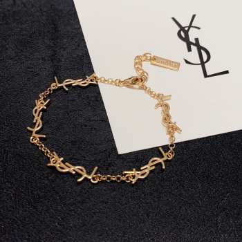 YSL logo bracelet 