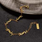 YSL logo bracelet  - 3