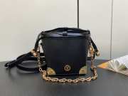 Louis Vuitton M82885 Hobo Bag In Black 11.5x11.5x11.5cm - 6