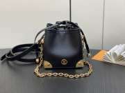 Louis Vuitton M82885 Hobo Bag In Black 11.5x11.5x11.5cm - 4