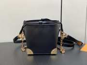 Louis Vuitton M82885 Hobo Bag In Black 11.5x11.5x11.5cm - 3