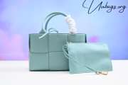 Bottega Veneta Light Blue Arco Micro Shoulder Bag 30x20x14cm - 1