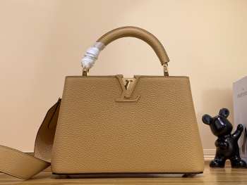 Louis Vuitton M59227 Capucines BB Bag In Brown 27x18x9cm