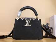 Louis Vuitton M56669 Capucines Mini In Black 21x14x8cm  - 1