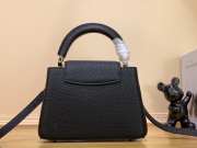 Louis Vuitton M56669 Capucines Mini In Black 21x14x8cm  - 3