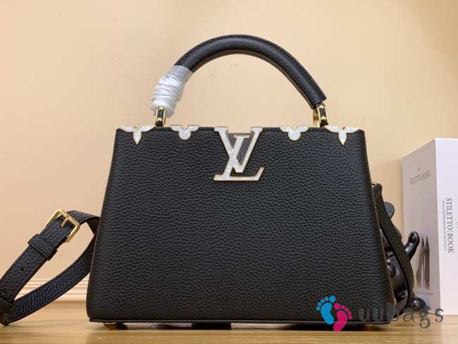 Louis Vuitton M56669 Capucines Mini In Black 27x18x9cm - 1