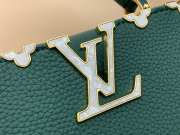 Louis Vuitton M56669 Capucines Mini In Green 21x14x8cm - 6