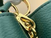 Louis Vuitton M56669 Capucines Mini In Green 27x18x9cm - 5