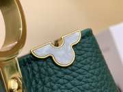 Louis Vuitton M56669 Capucines Mini In Green 31.5x20x11cm - 3