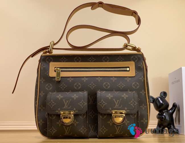 Louis Vuitton M40027 Hudson Shoulder Bag 29x24x13cm - 1