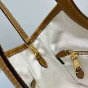 Miu Miu Hobo Tote Bag In Brown 22x11x14cm - 5